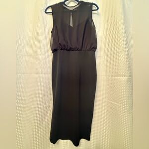 Endless Rose Black Midi Dress